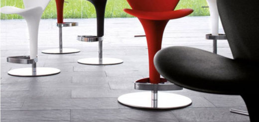 Küchen und Barhocker aus Metall: Modelle und Farben
