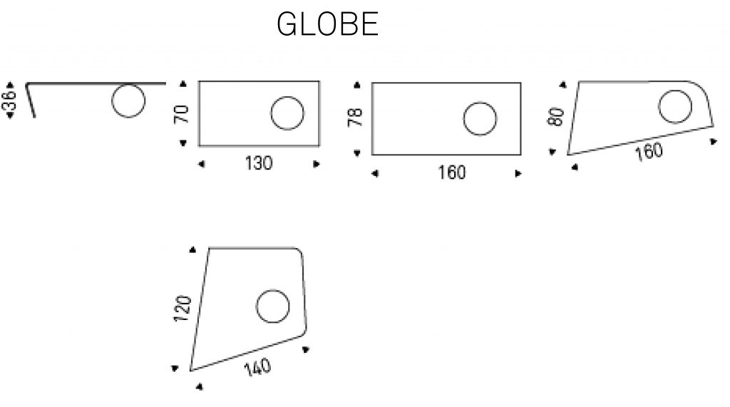 scheda tecnica Globe Cattelan Italia