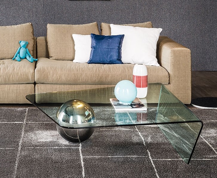 tavolino in vetro Globe Cattelan Italia
