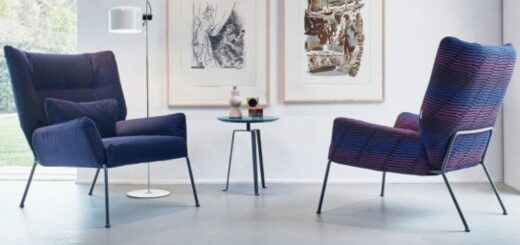 Farbige Designer Sessel