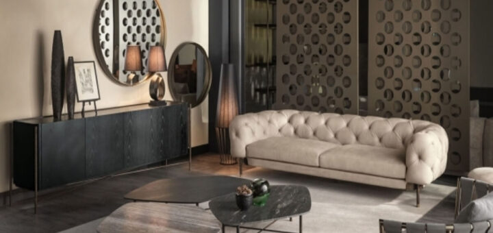 modern designer sofa