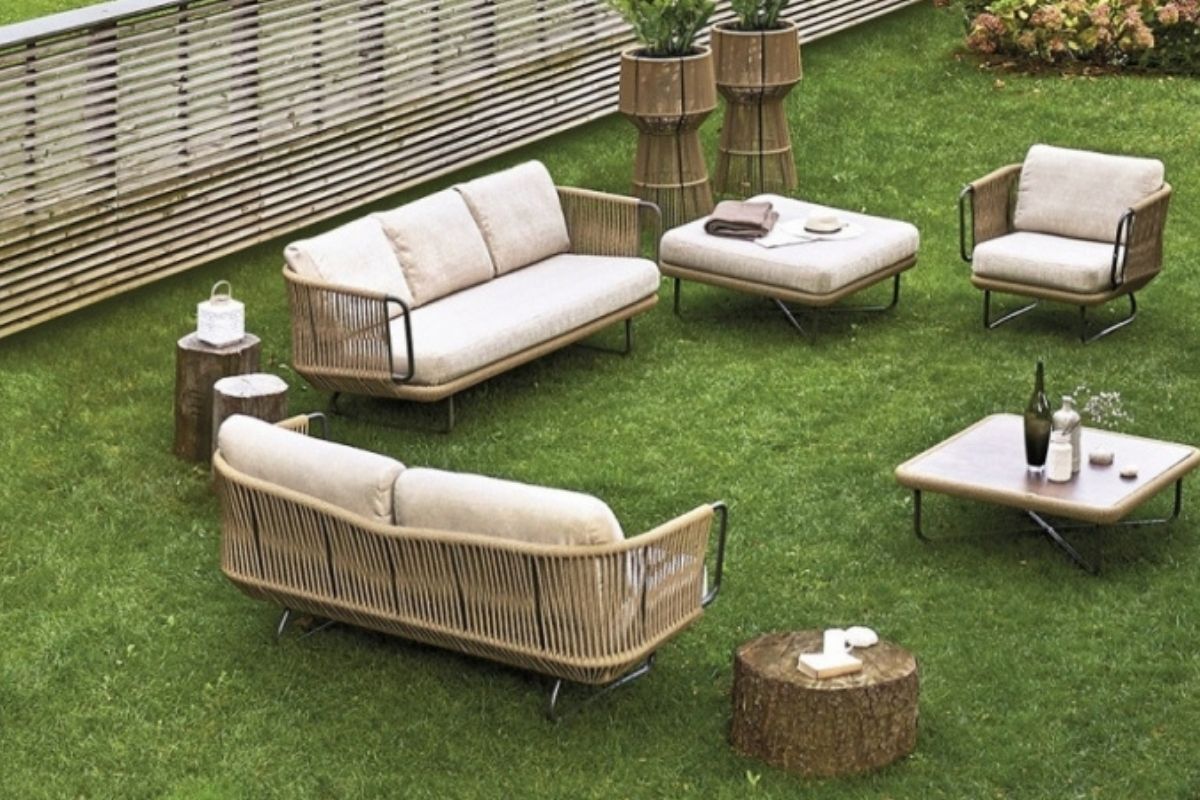 eleganter Garten