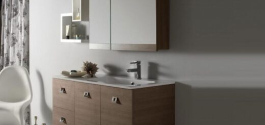 make a small bathroom bigger