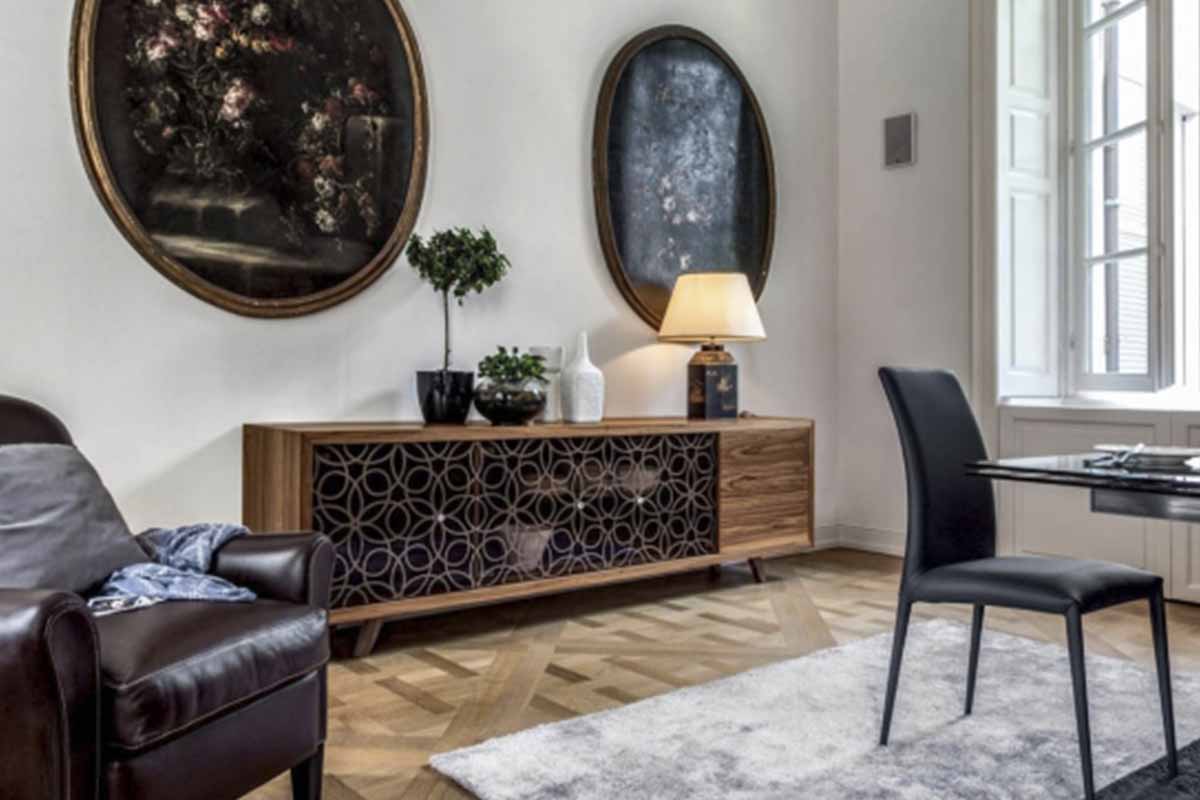 braunen Möbeln passen