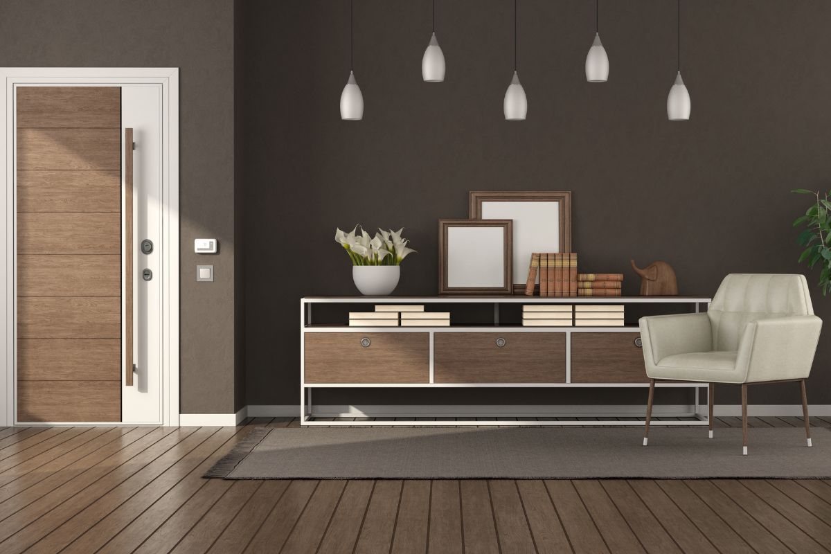 Furnishing the entrance