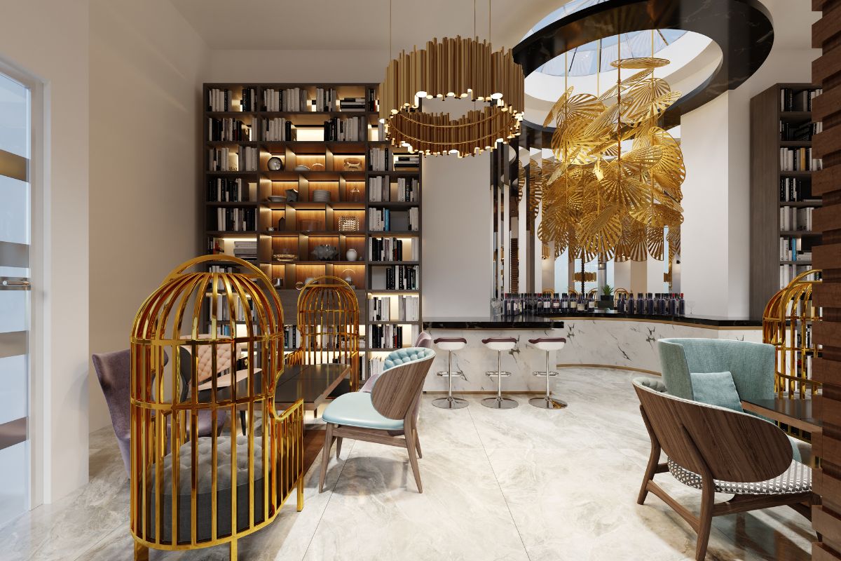 Combien cela coûte de décorer un bar dans un style moderne