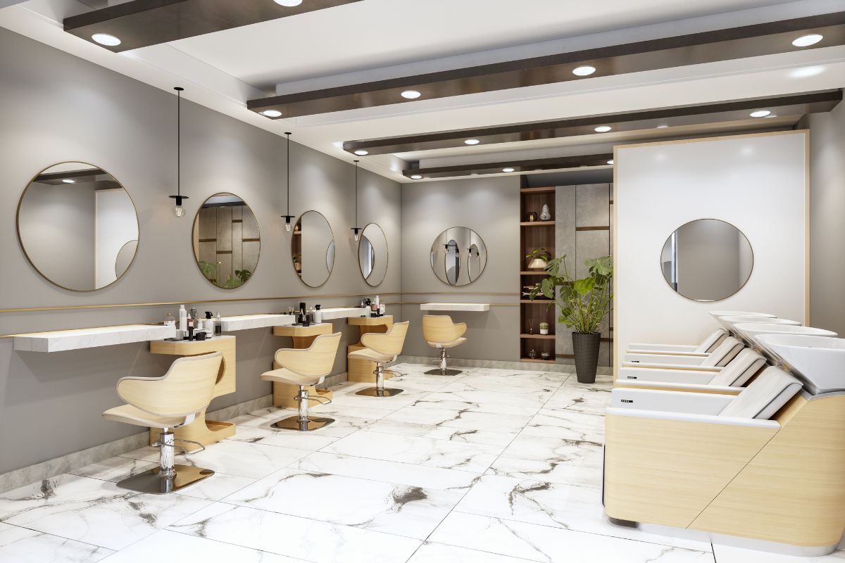 arredamento salone parrucchiere