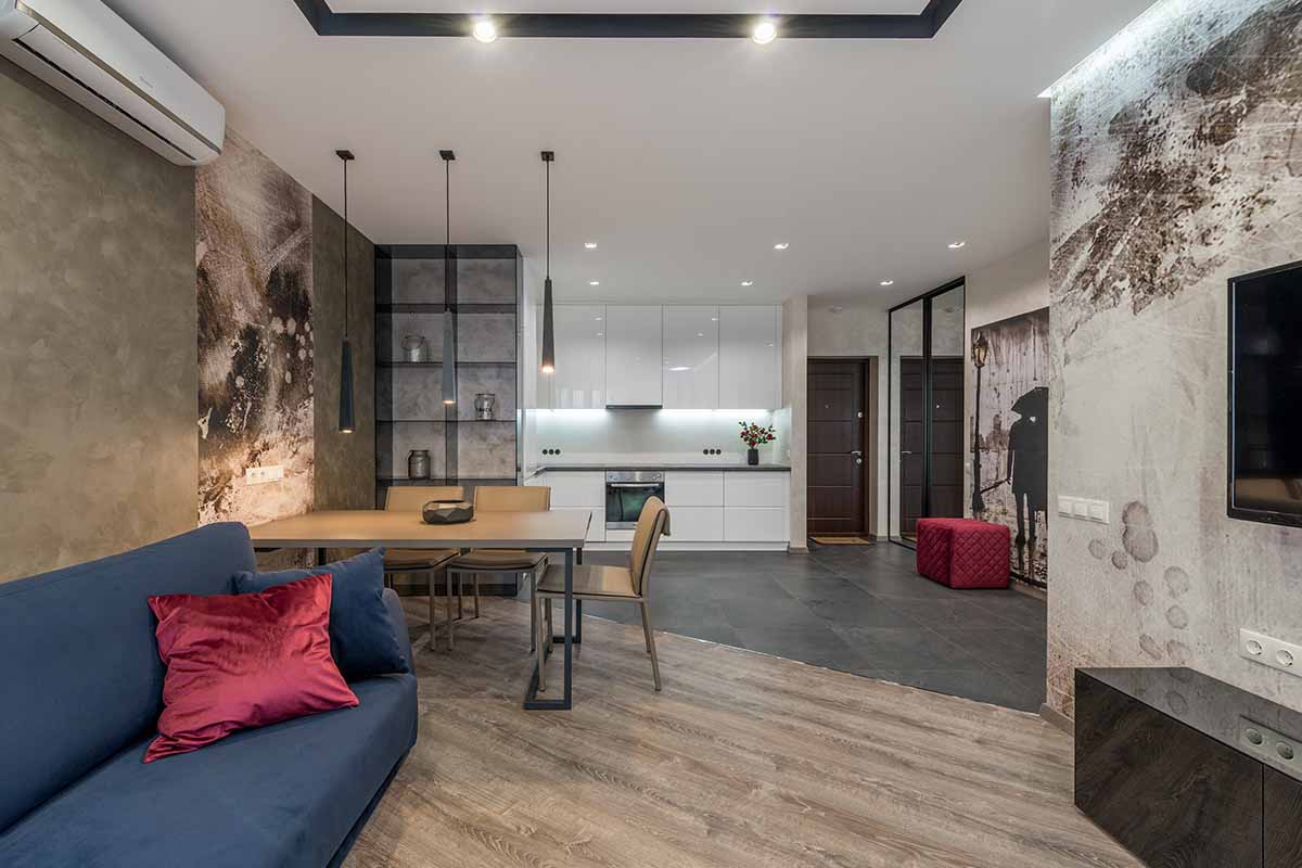 10 reglas para un salón con cocina abierta