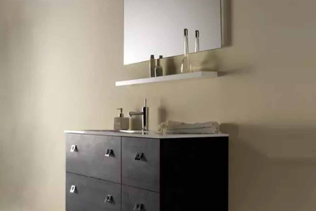 Top bagno in resina mobile bagno modello sirio216 labor legno