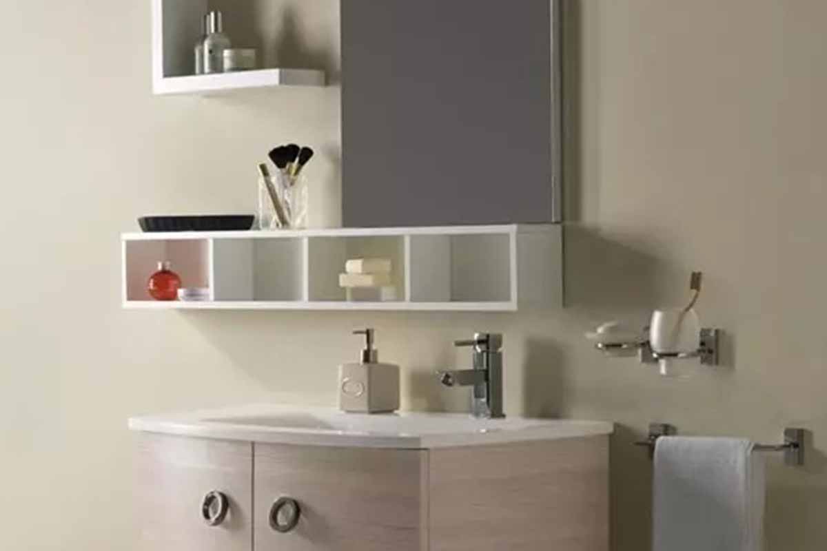 Top bagno in resina mobile bagno modello venere107 labor legno