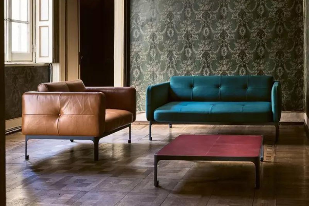 Where to place the sofa in an open space?