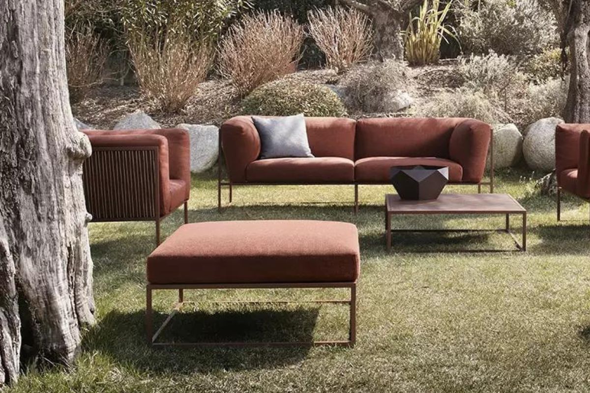 Pouf da esterno - Pouf Arpa MDF Italia