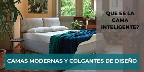 camas modernas y colgantes de diseno