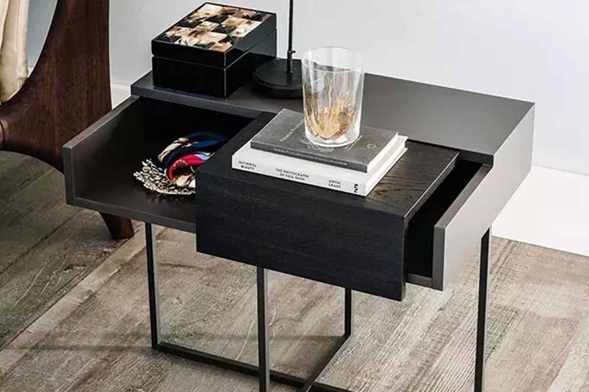 Originelle Nachttische: 33 Ideen für ein Designer-Schlafzimmer