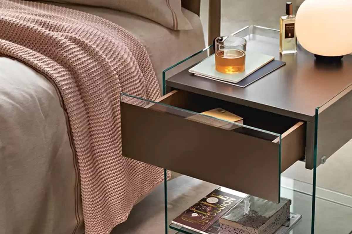 Originelle Nachttische: 33 Ideen für ein Designer-Schlafzimmer