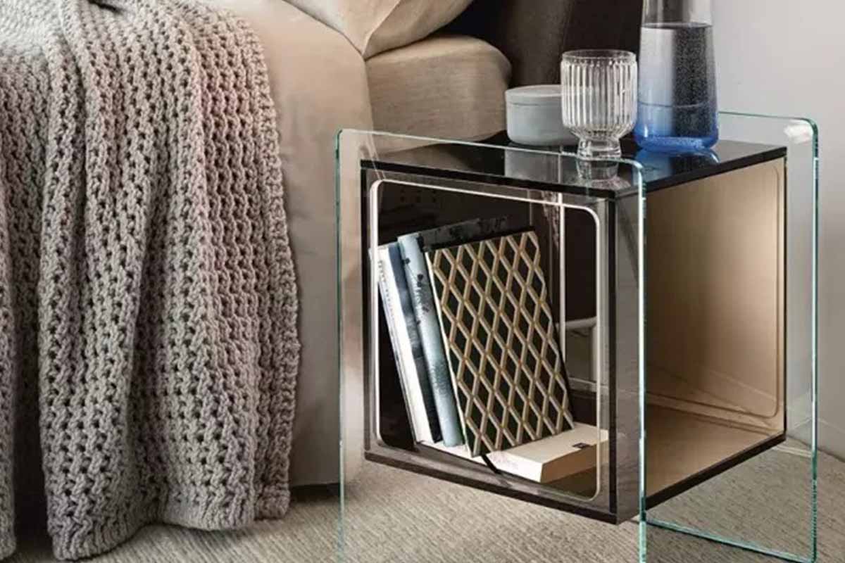 Originelle Nachttische: 33 Ideen für ein Designer-Schlafzimmer