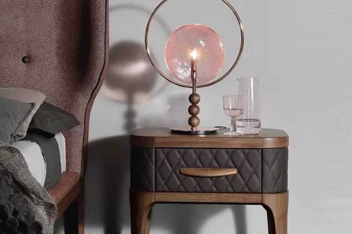 Originelle Nachttische: 33 Ideen für ein Designer-Schlafzimmer