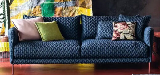 Divano Gentry Moroso 2 e 3 posti lineare