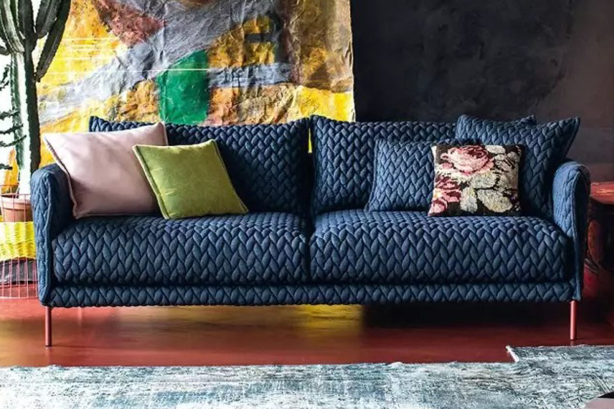 Divano Gentry Moroso 2 e 3 posti lineare
