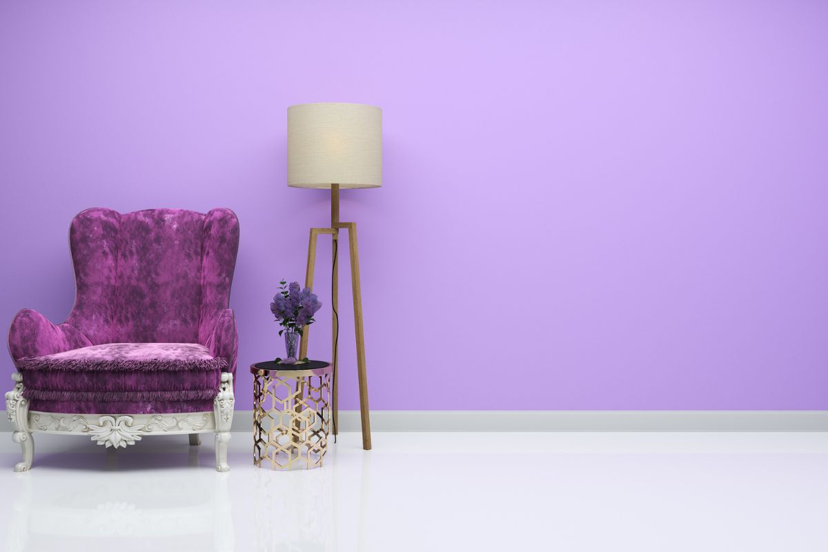 Modern coloured walls: how to choose the right shade for the living room