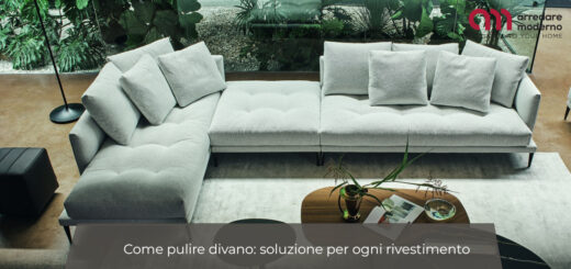 come pulire divano