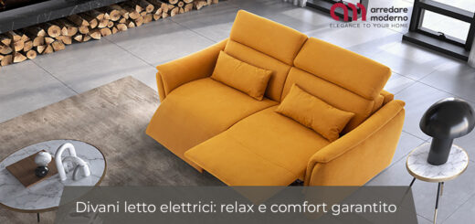 Divani letto elettrici: relax e comfort garantito