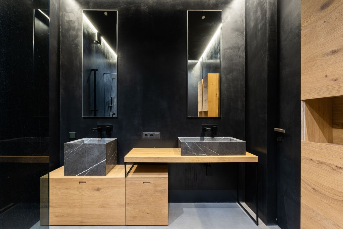 Moderne Materialien für Badezimmerwaschbecken - Arredare Moderno