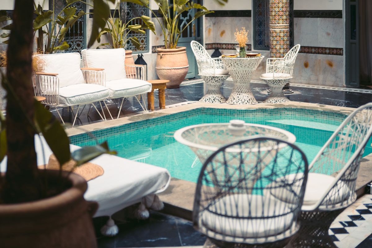 Der Luxus eines Innenpools im Haus