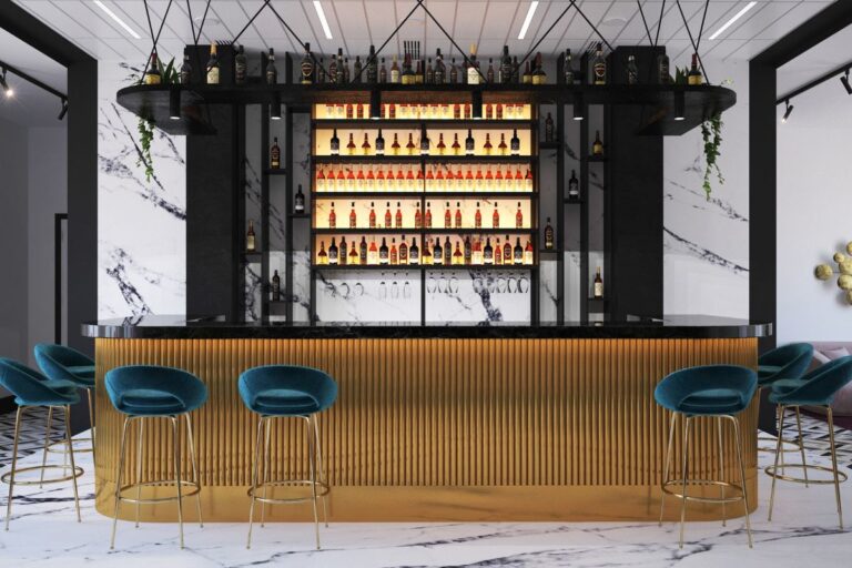 He aquí 5 Ideas de Mobiliario Bar Moderno: Tendencias, Colores