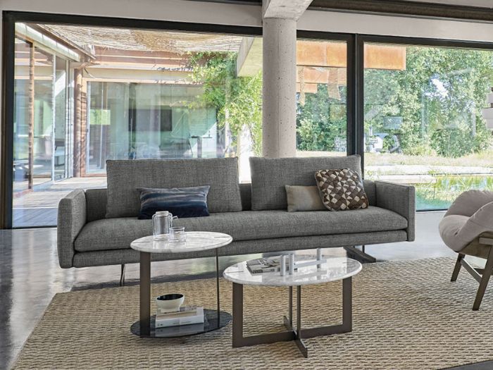 Moss Divano Lineare Grigio Arketipo