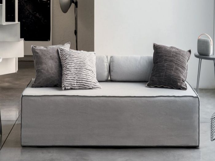 Pouf Divano letto Kubo XL Gervasoni Grigio