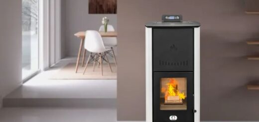 stufe a pellet da arredamento di design