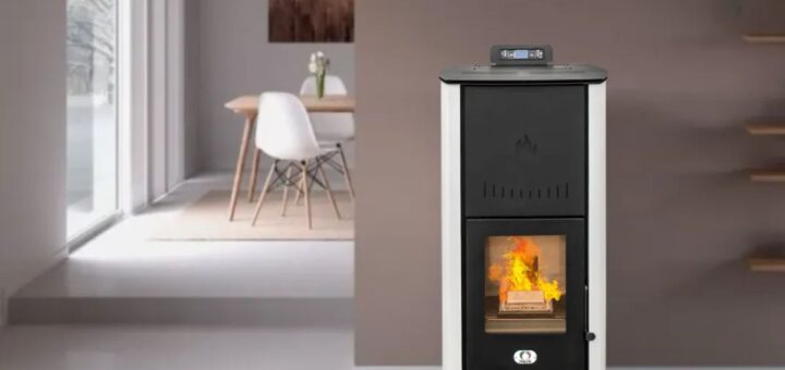 stufe a pellet da arredamento di design