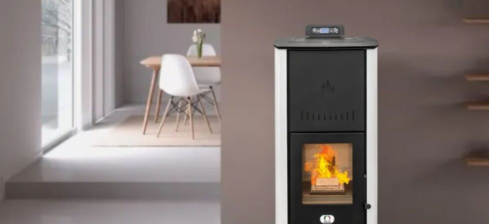 stufe a pellet da arredamento di design