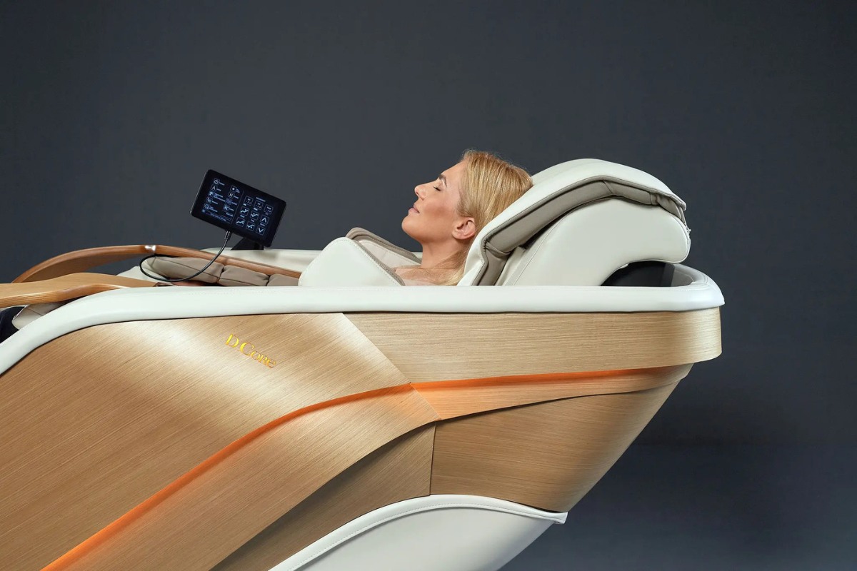 poltrona massaggiante komoder, spa in casa tua