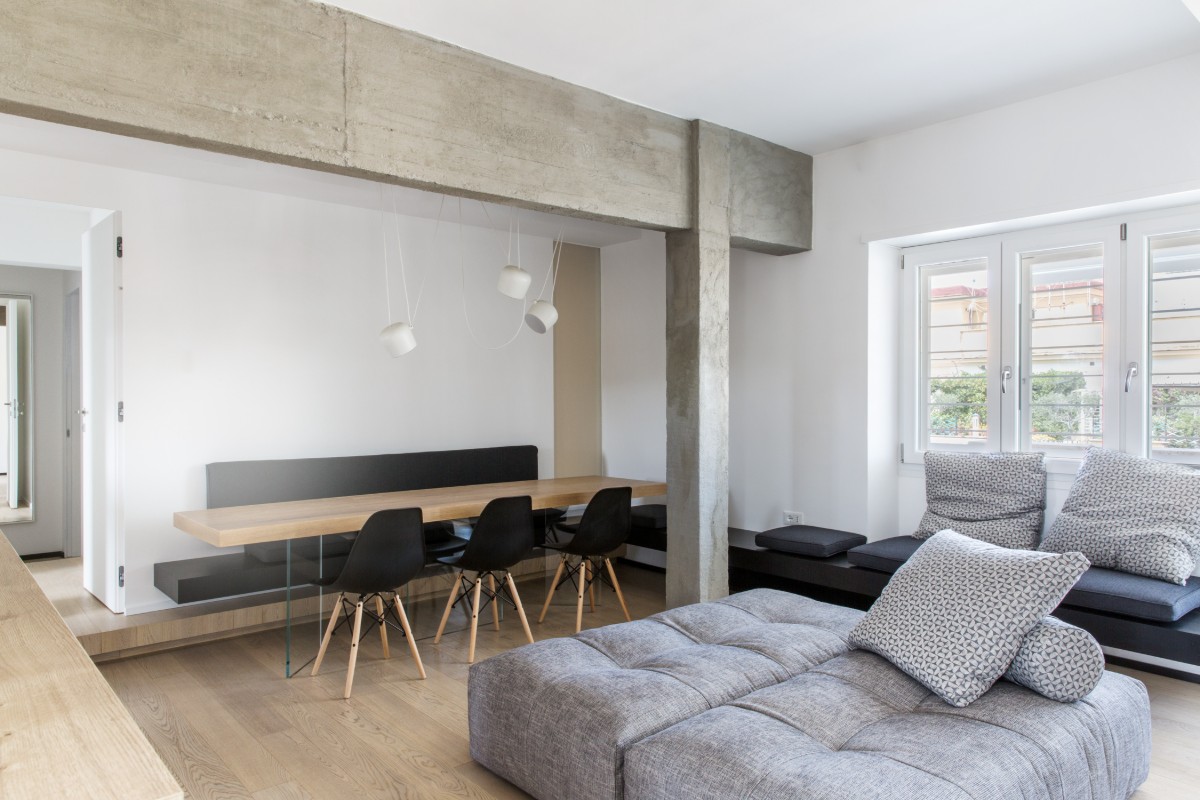 rm architecture open mazzini rome loft